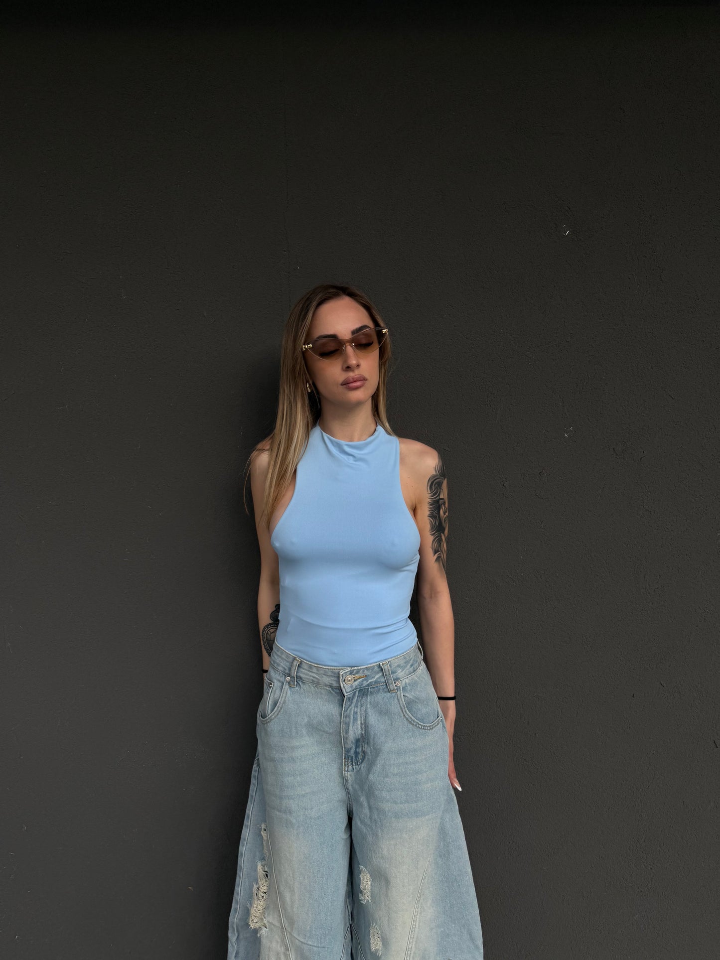 body dolcevita celeste