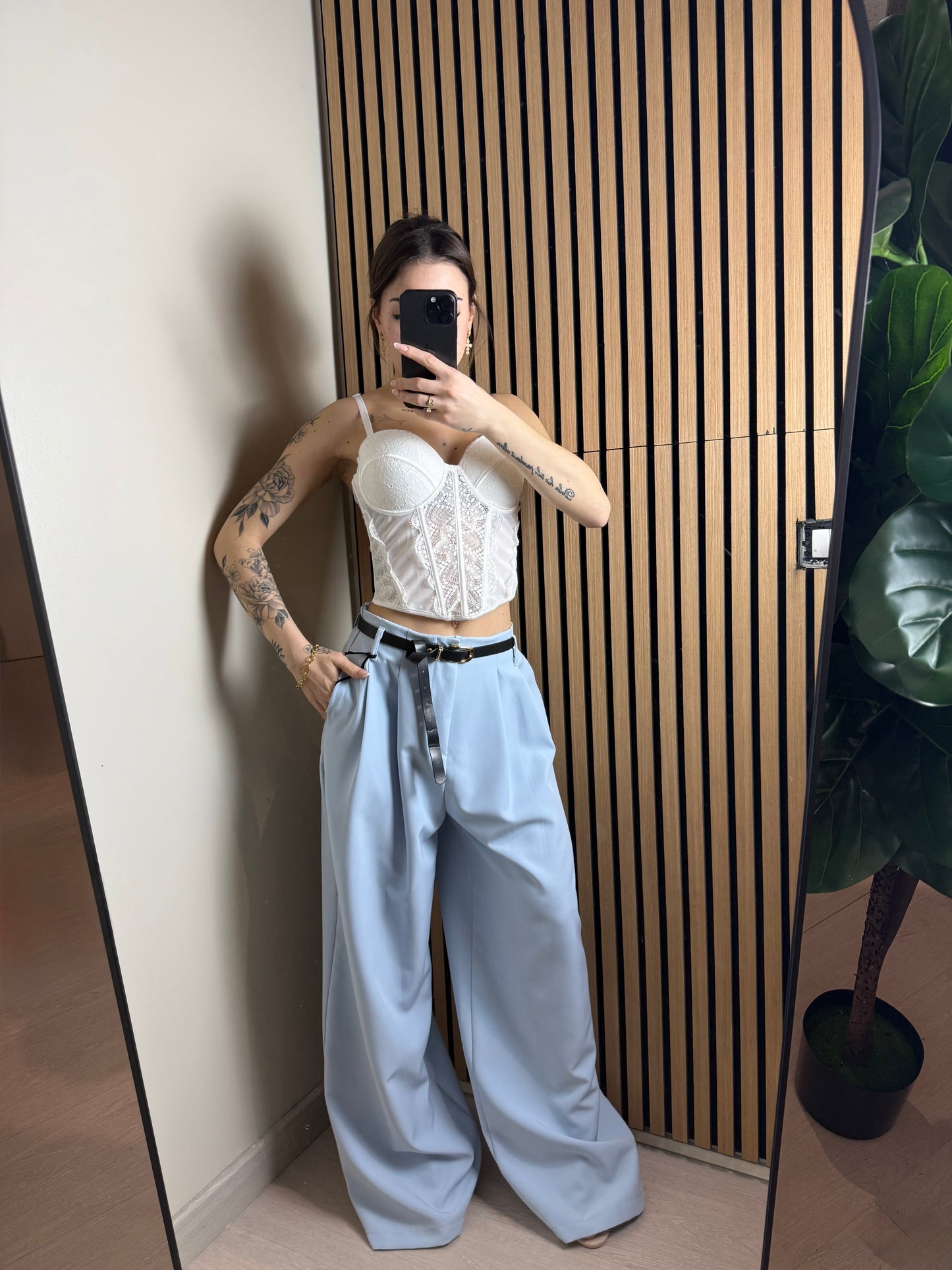 pantalone MARY celeste