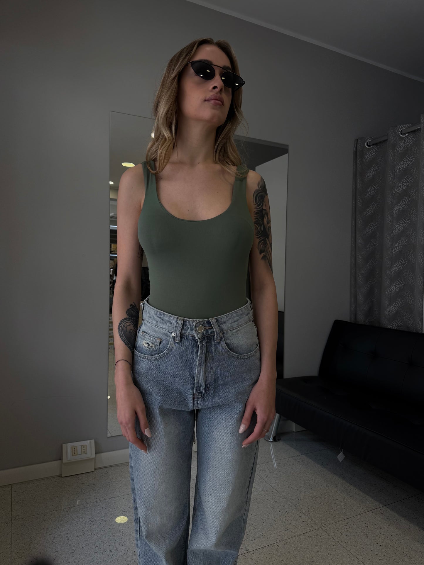 body mod. Z**A verde militare