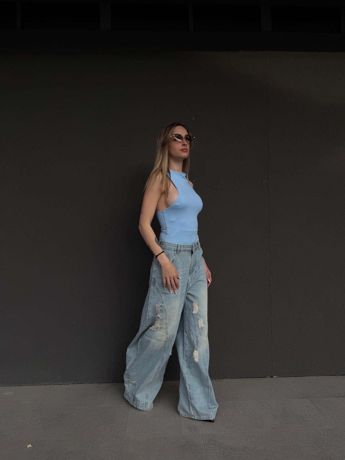 body dolcevita celeste