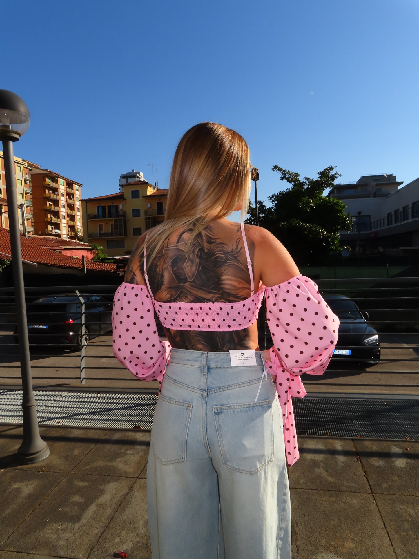 top POIS rosa