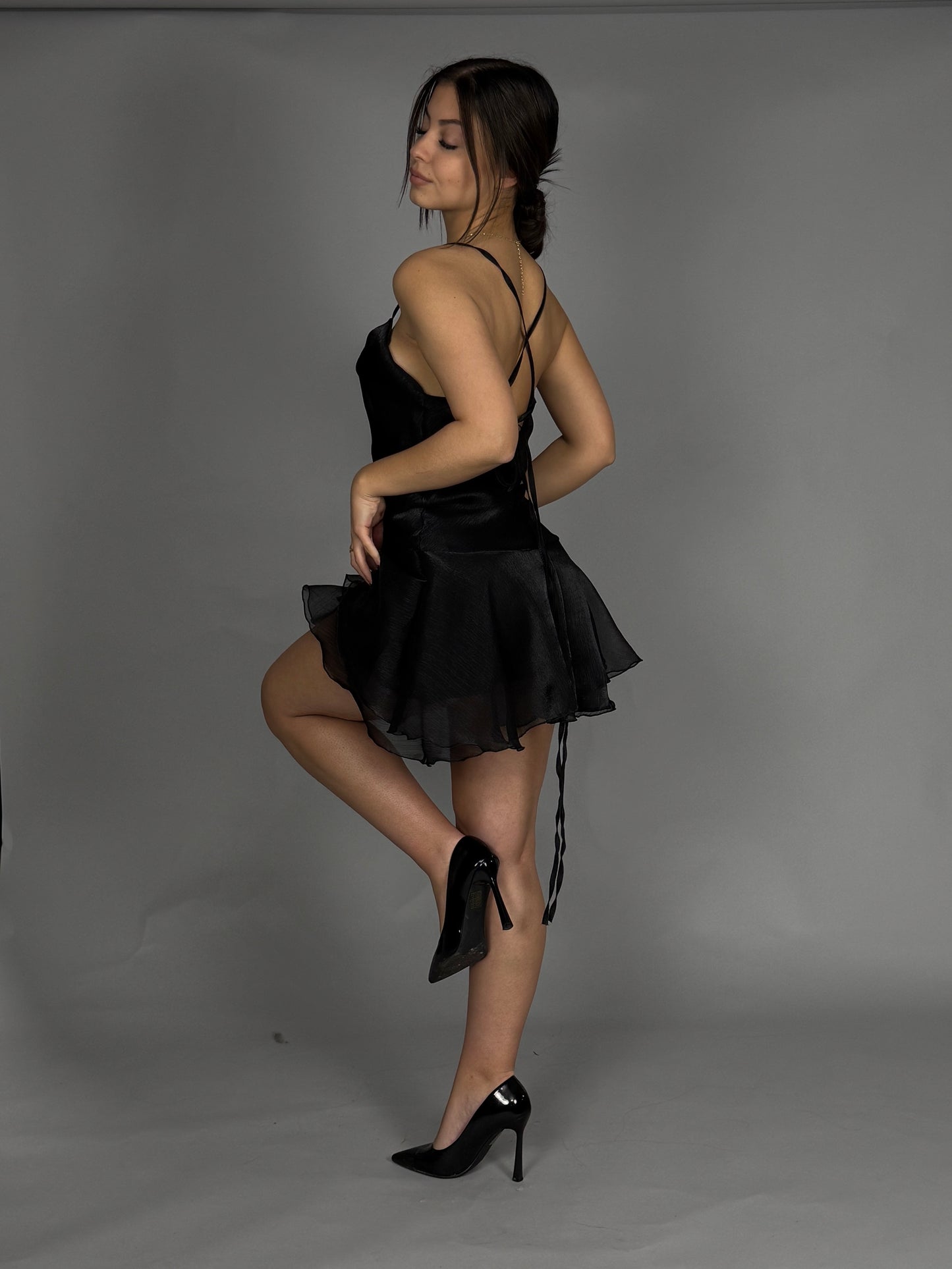 mini dress Sarurnal nero