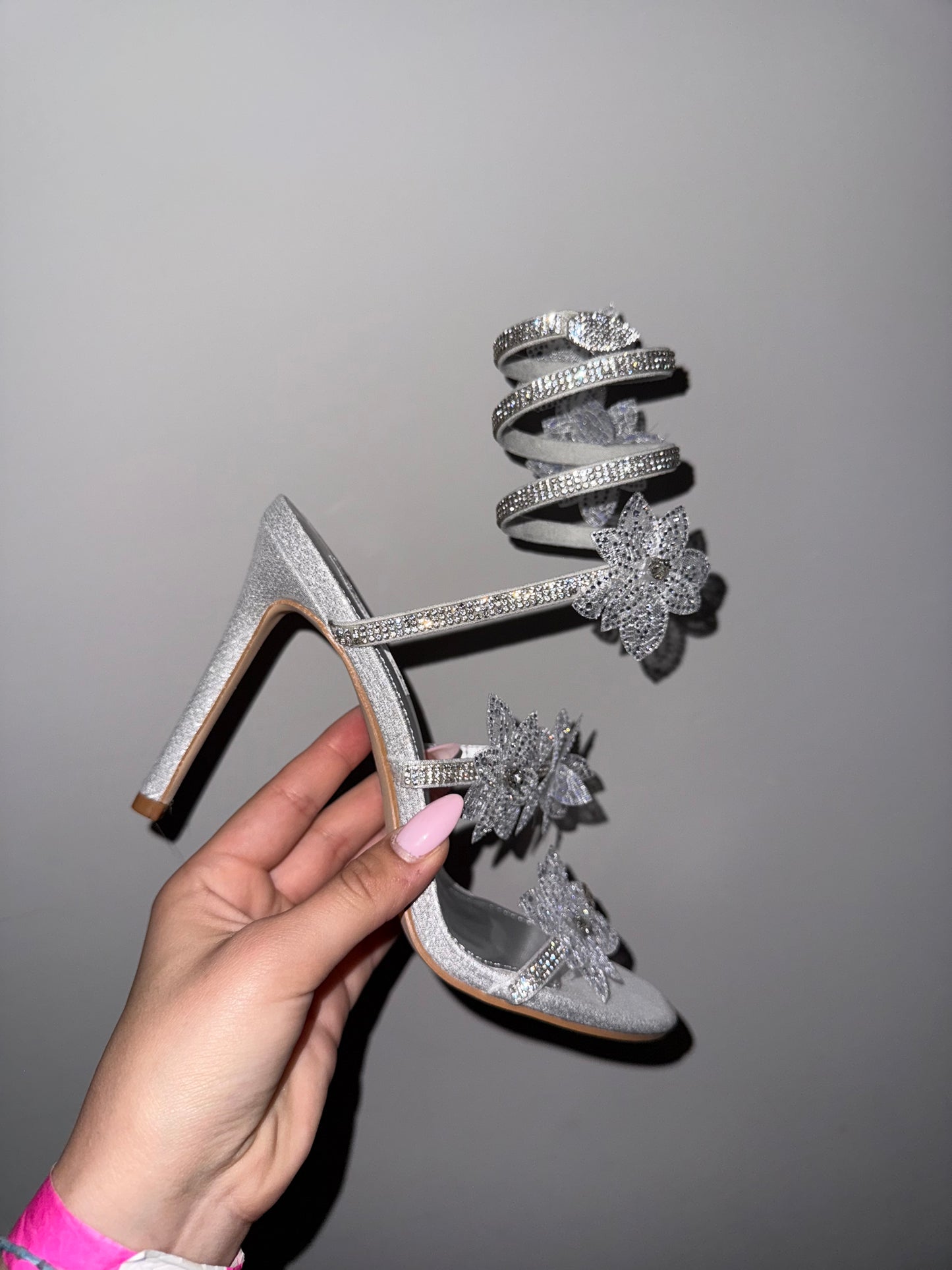 sandali FLOWER argento