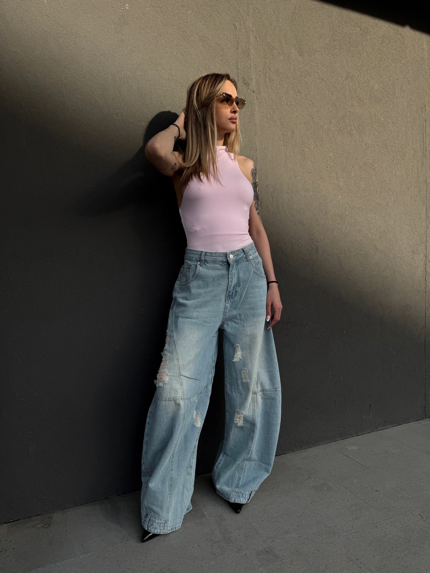 body dolcevita rosa