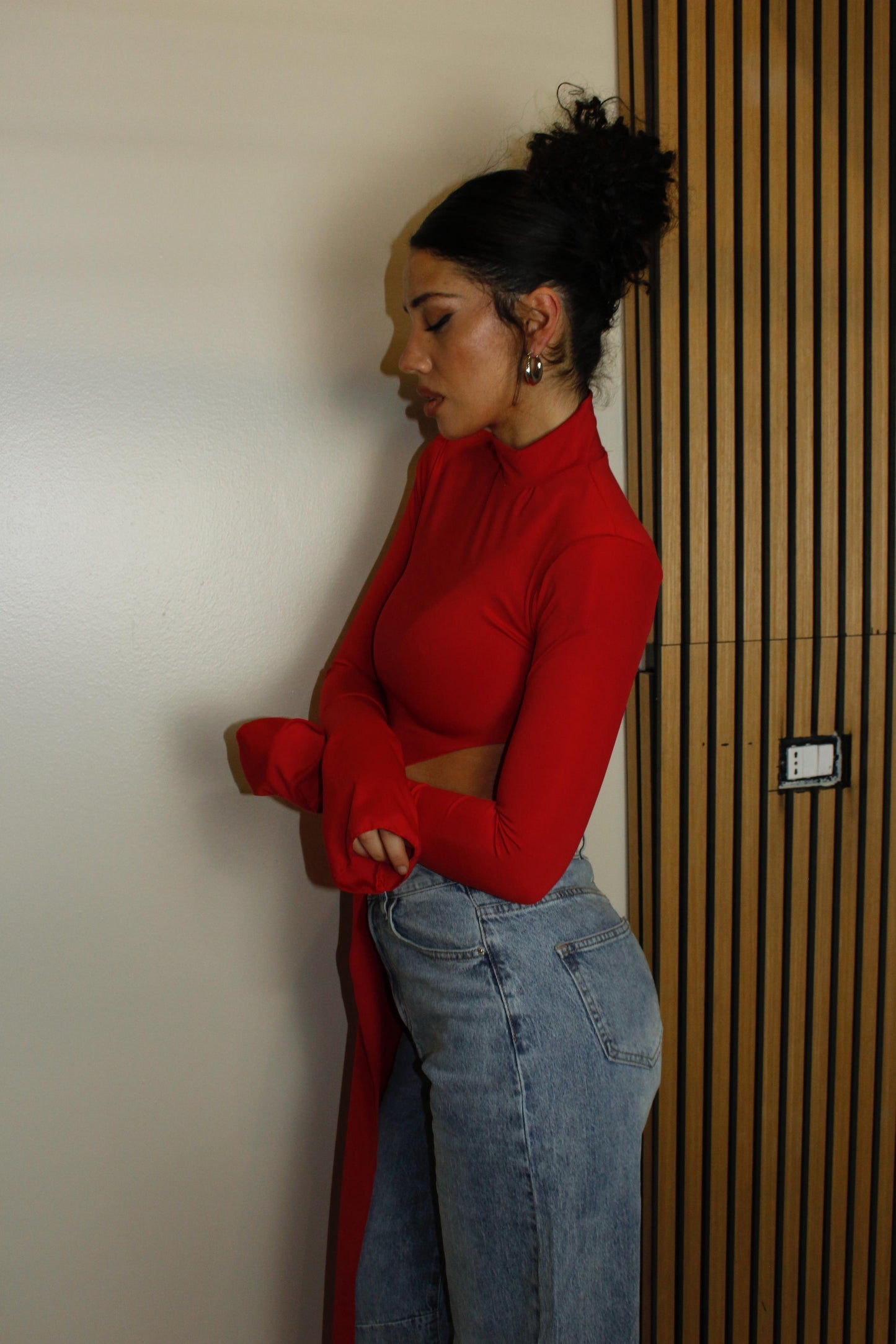 maglia TRISCIA rossa