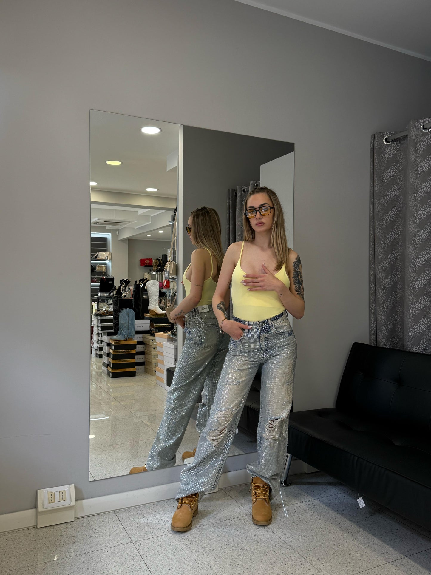 body basic giallo pastello