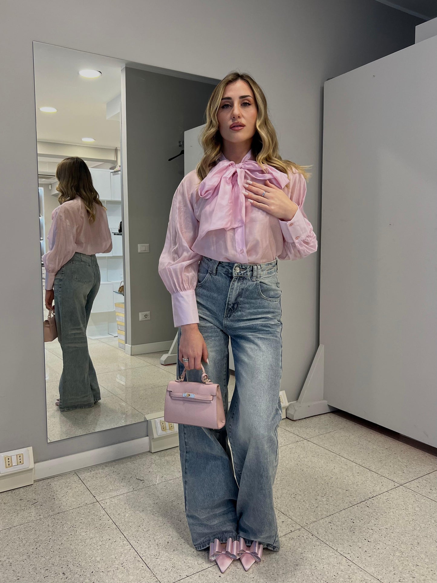 camicia flock