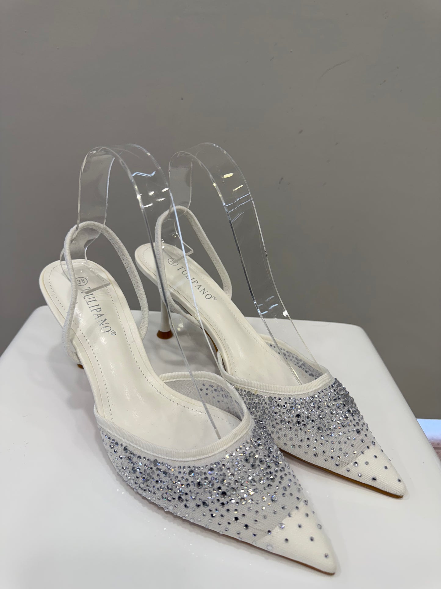 slingback modello Z**A white