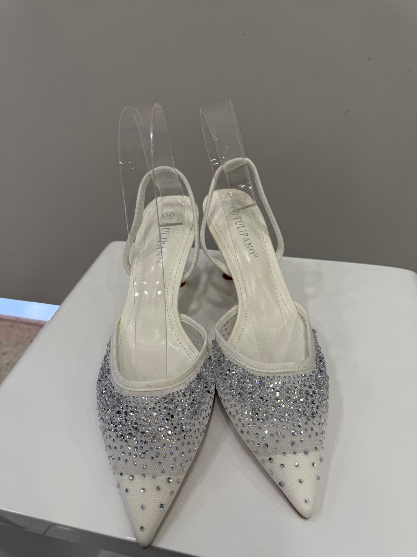 slingback modello Z**A white