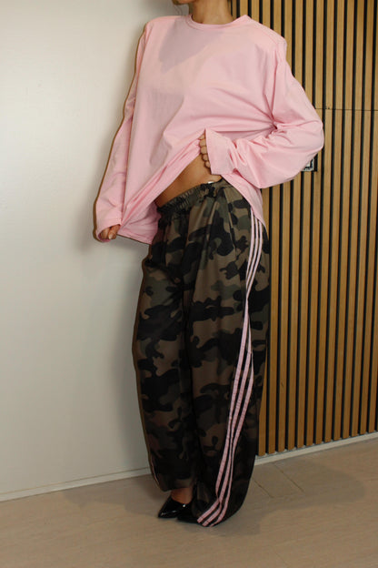 panta Adi militare rosa