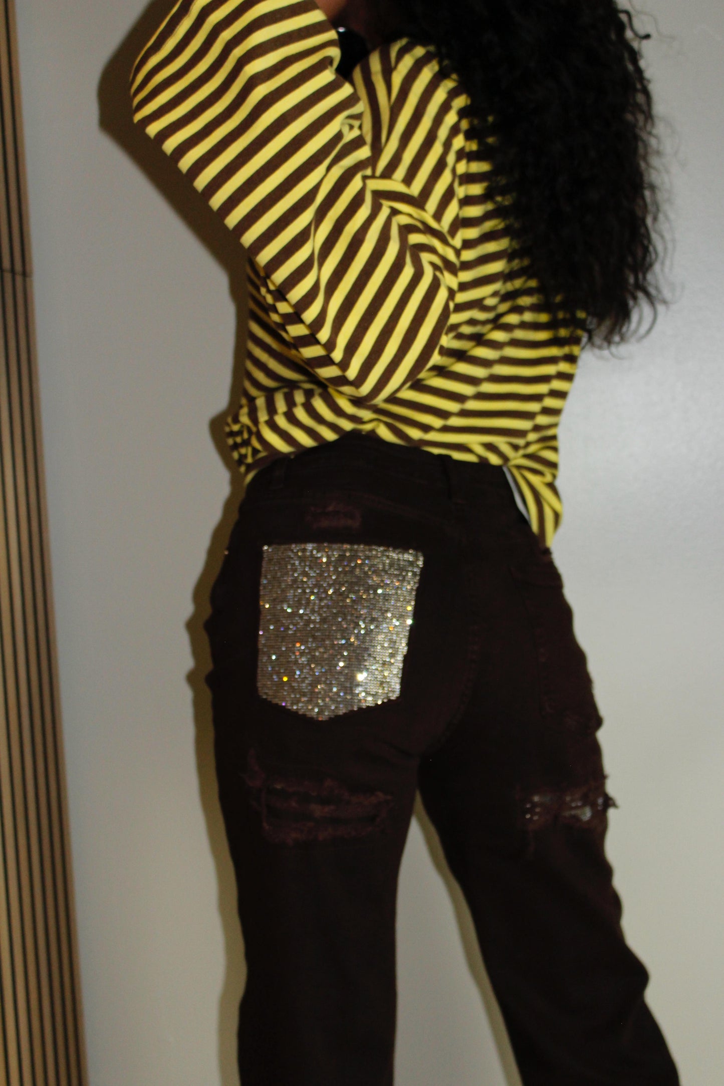 jeans SWAROSKI POCKET