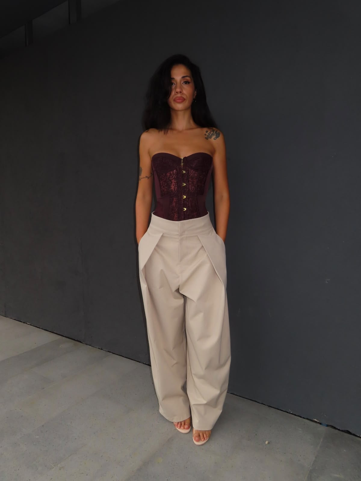 pantalone ZAIRA beige