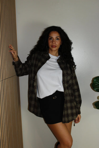 camicia OVER SWAROSKI