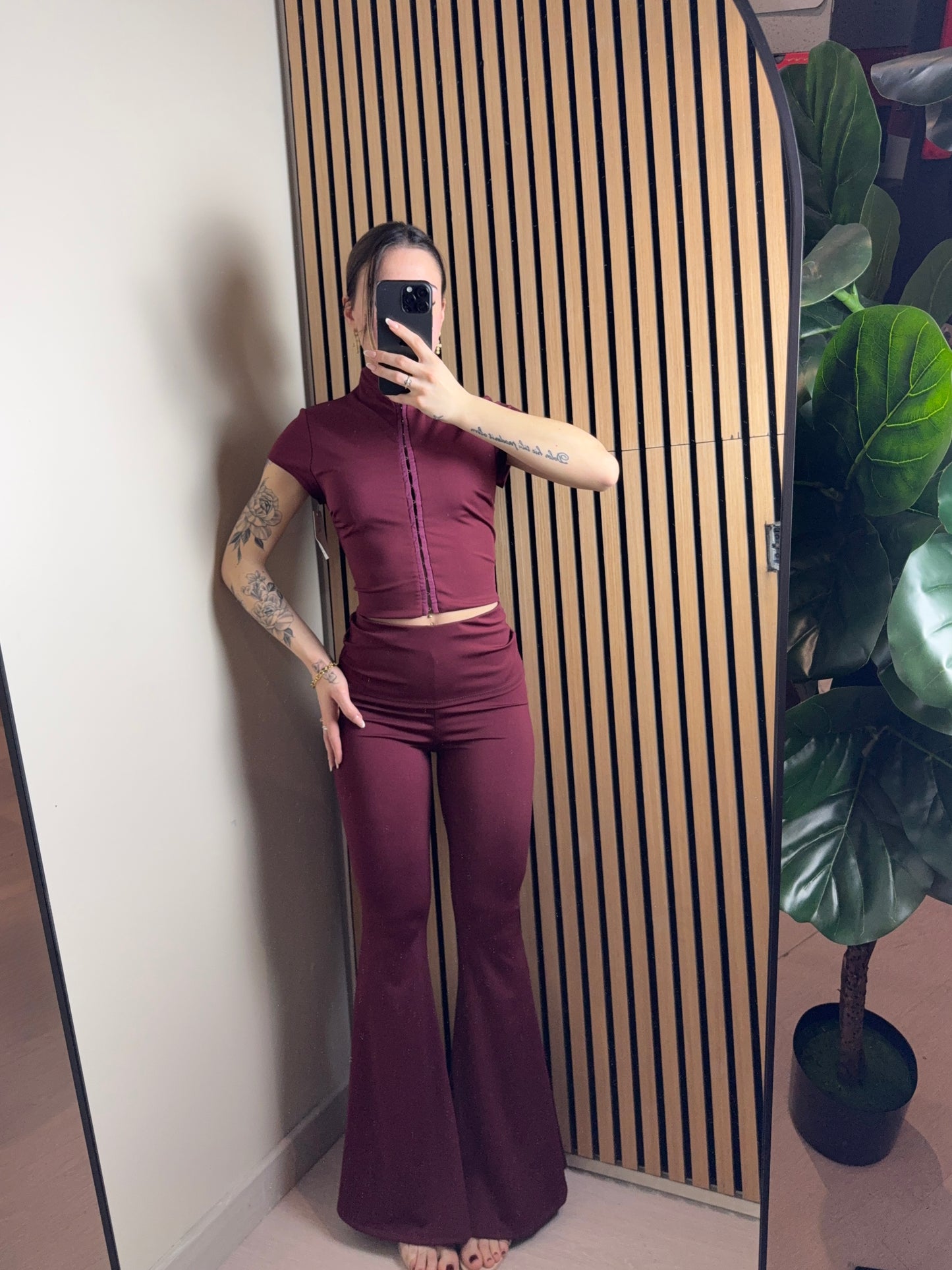 set MARBELLA bordeaux