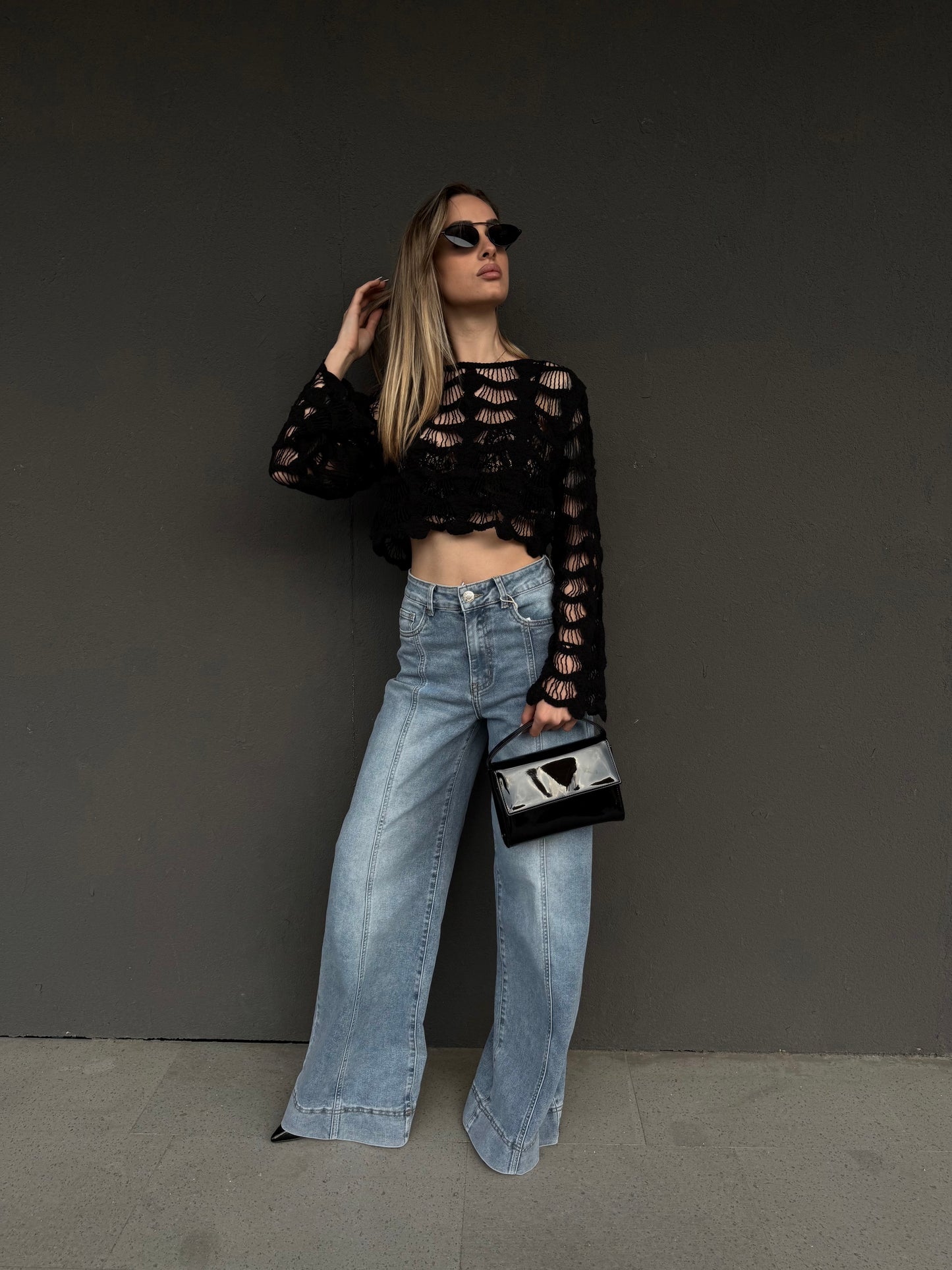 jeans a palazzo mod. Z**A