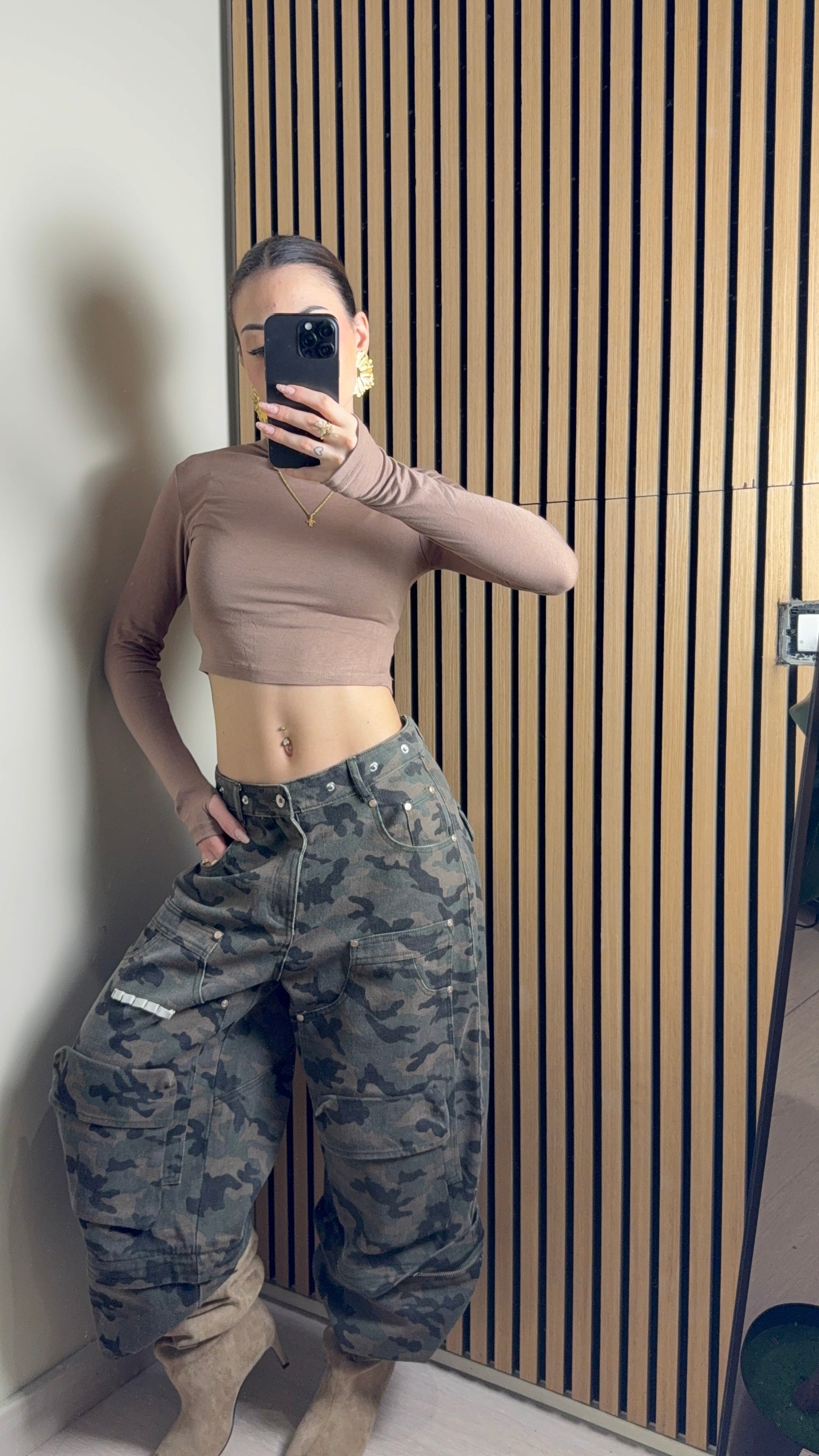 salopette 3 in 1 militare