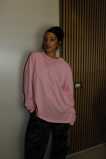 maglia OVER basic rosa