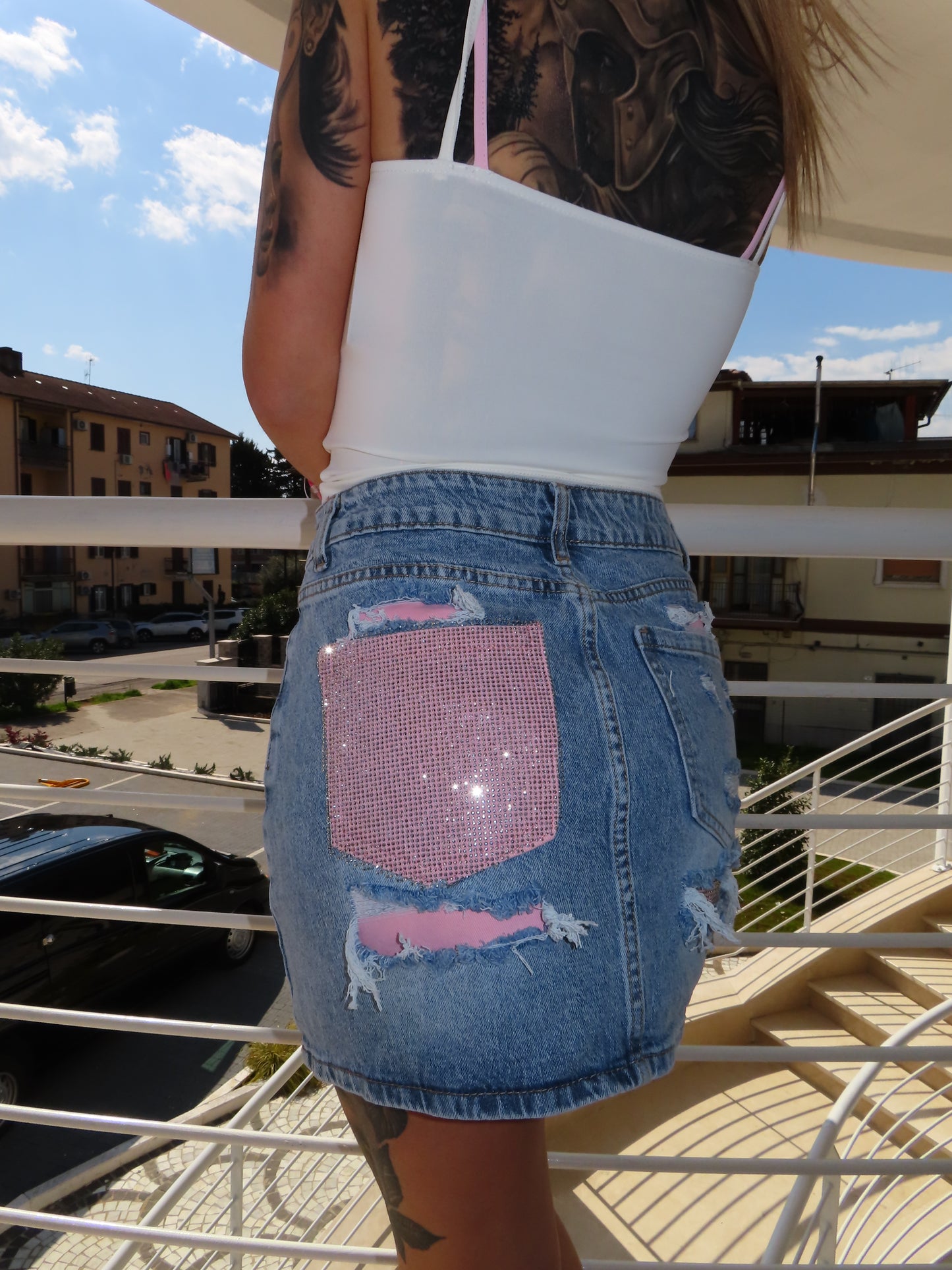 mini gonna BARBIE jeans