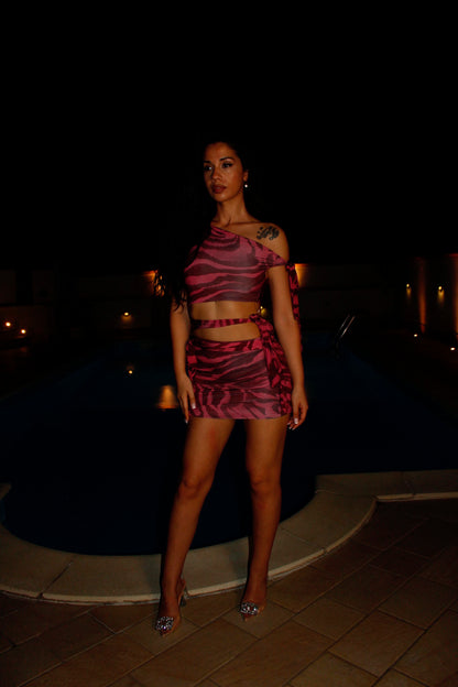 mini DRESS ZEBRA