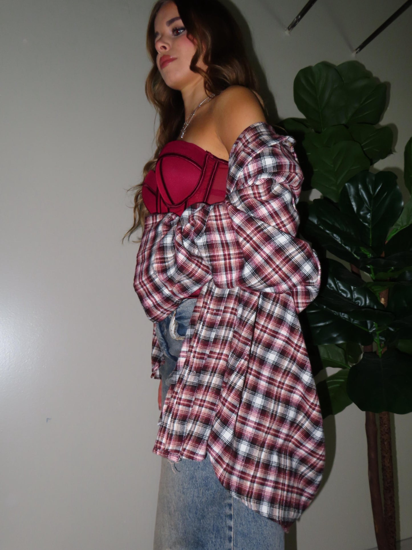 camicione MAXI bordeaux