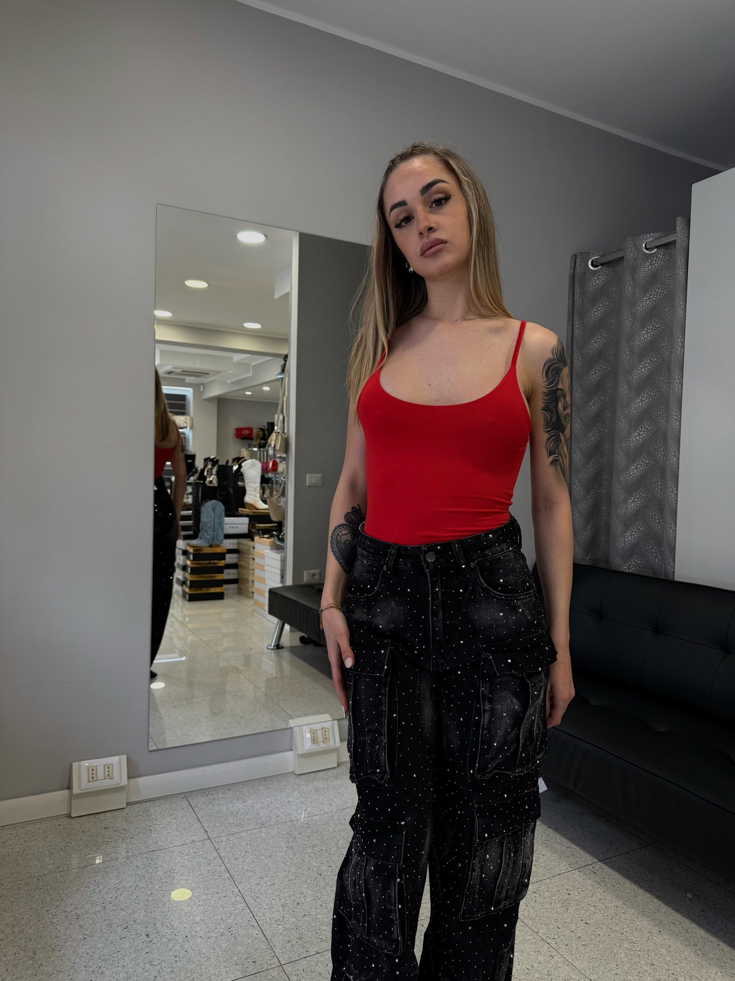 body basic rosso