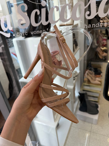 sandali stripes nude