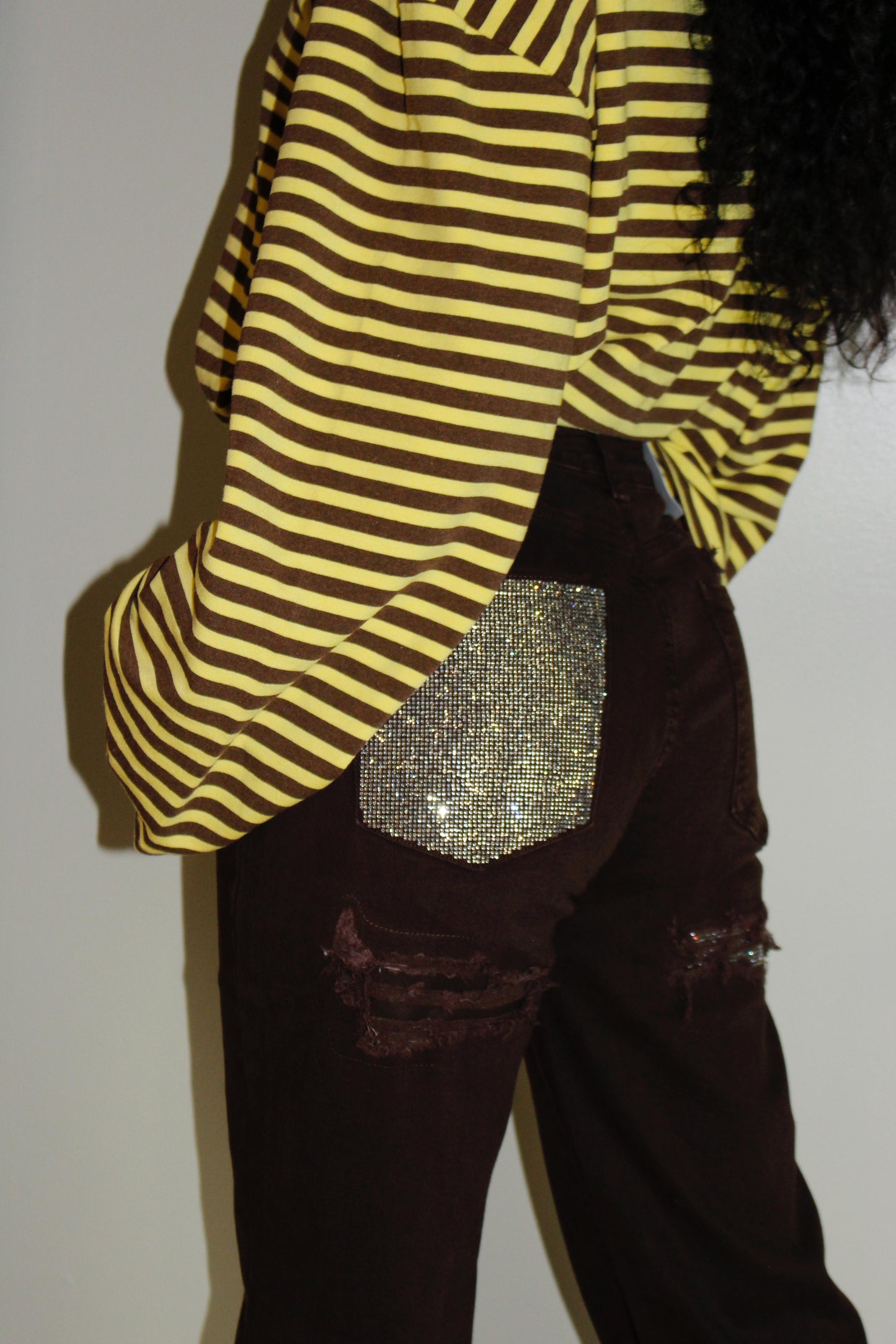 jeans SWAROSKI POCKET