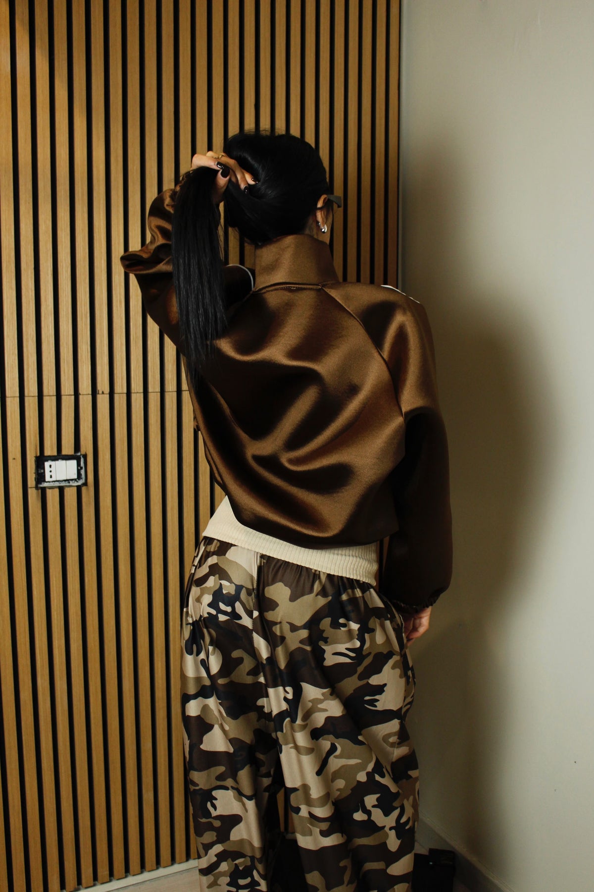 GLOSSY bomber 3 colori