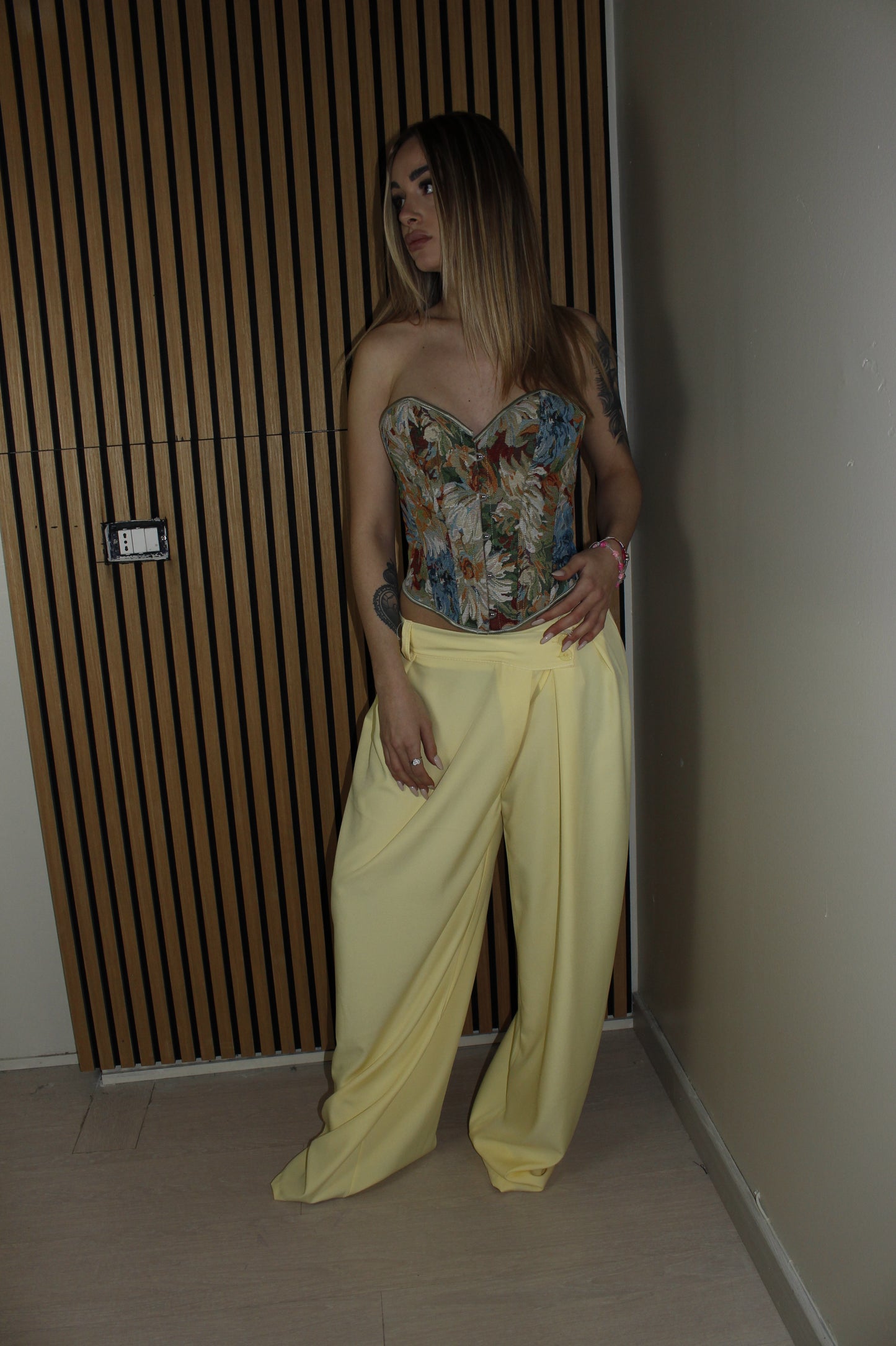 pantalone DD giallo