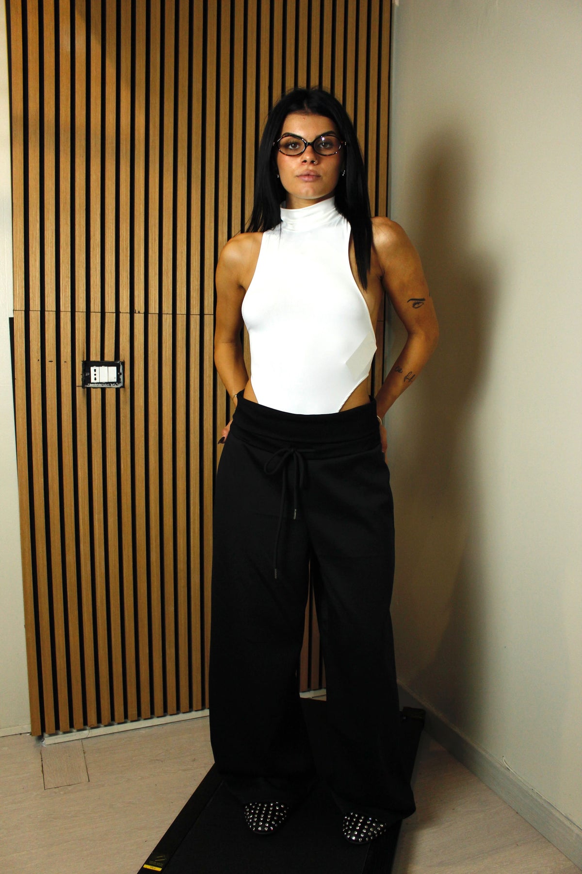 pantalone RISVOLTO tuta