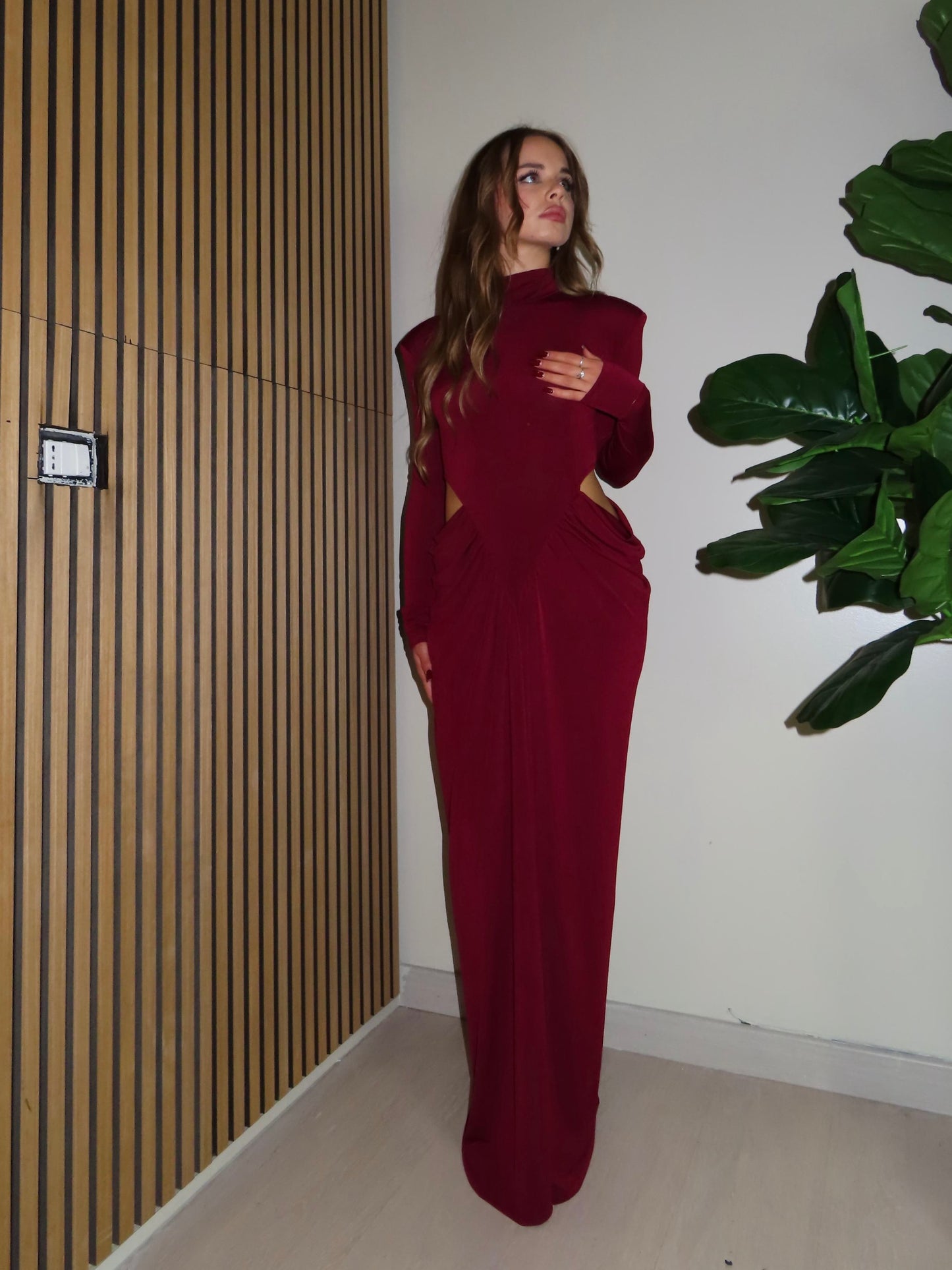 abito ARSEDA bordeaux