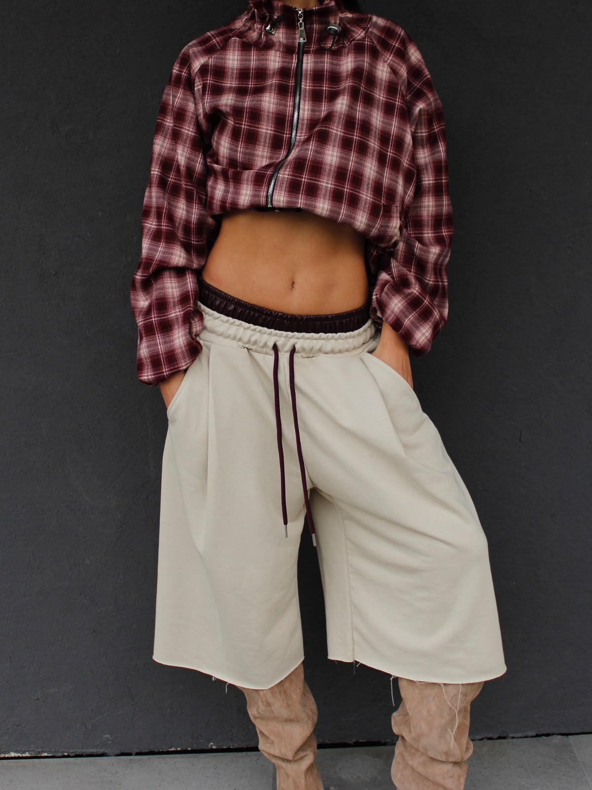 bermuda CHERRY BAND panna