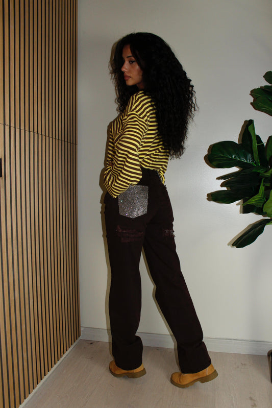 jeans SWAROSKI POCKET