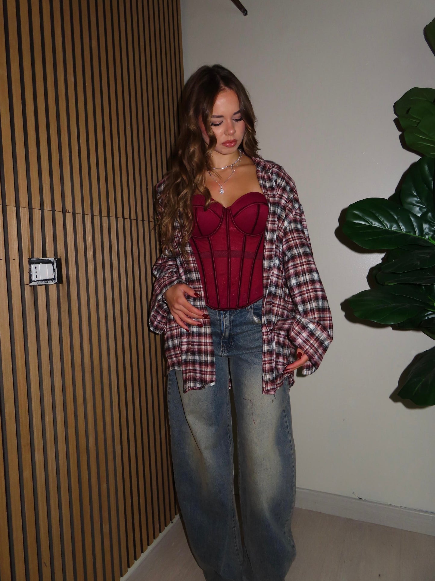 camicione MAXI bordeaux