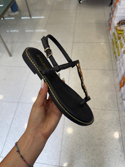 sandali GOLD DETAILS