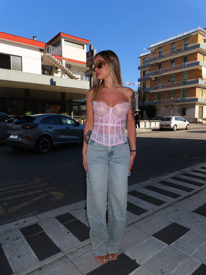 bustier CELINES rosa