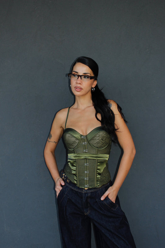 corsetto CHARLOTTE verde