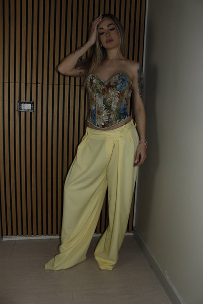 pantalone DD giallo
