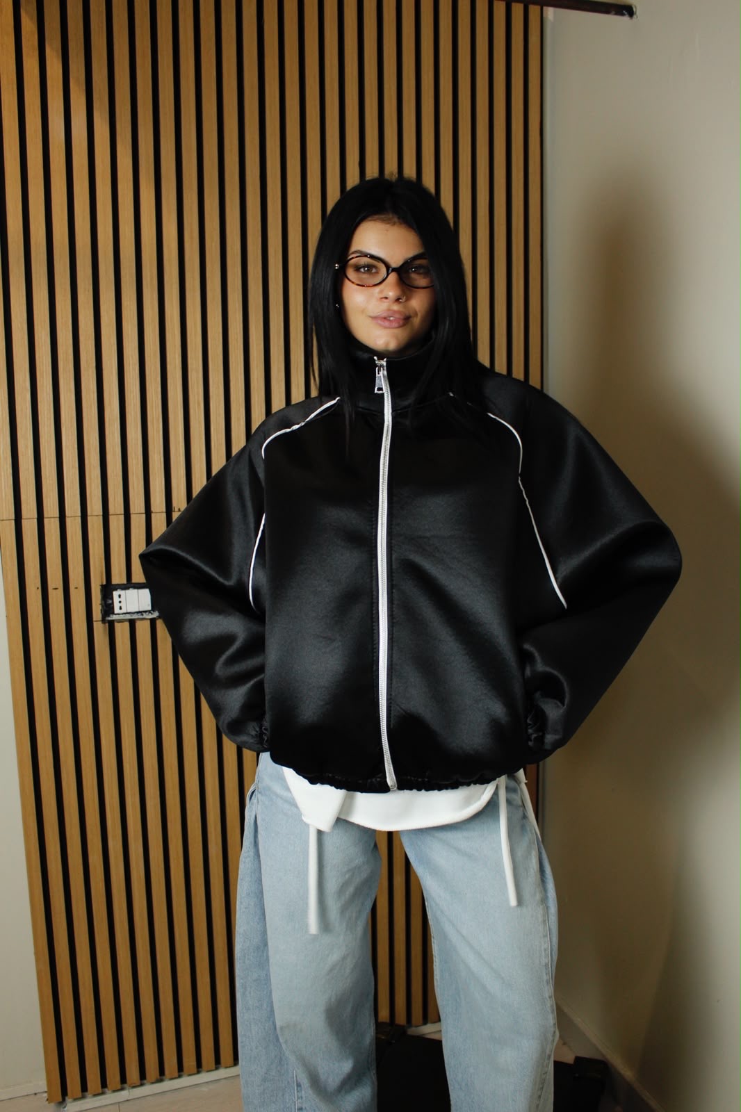 GLOSSY bomber 3 colori
