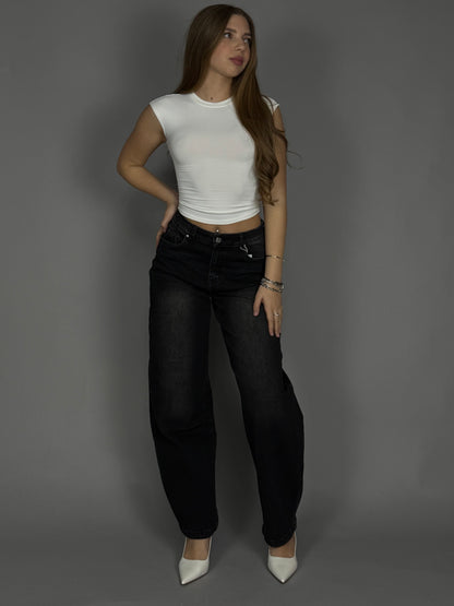 top open back bianco