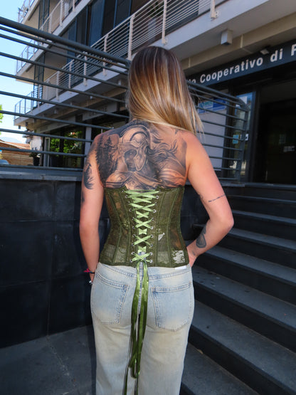 bustier CELINES verde