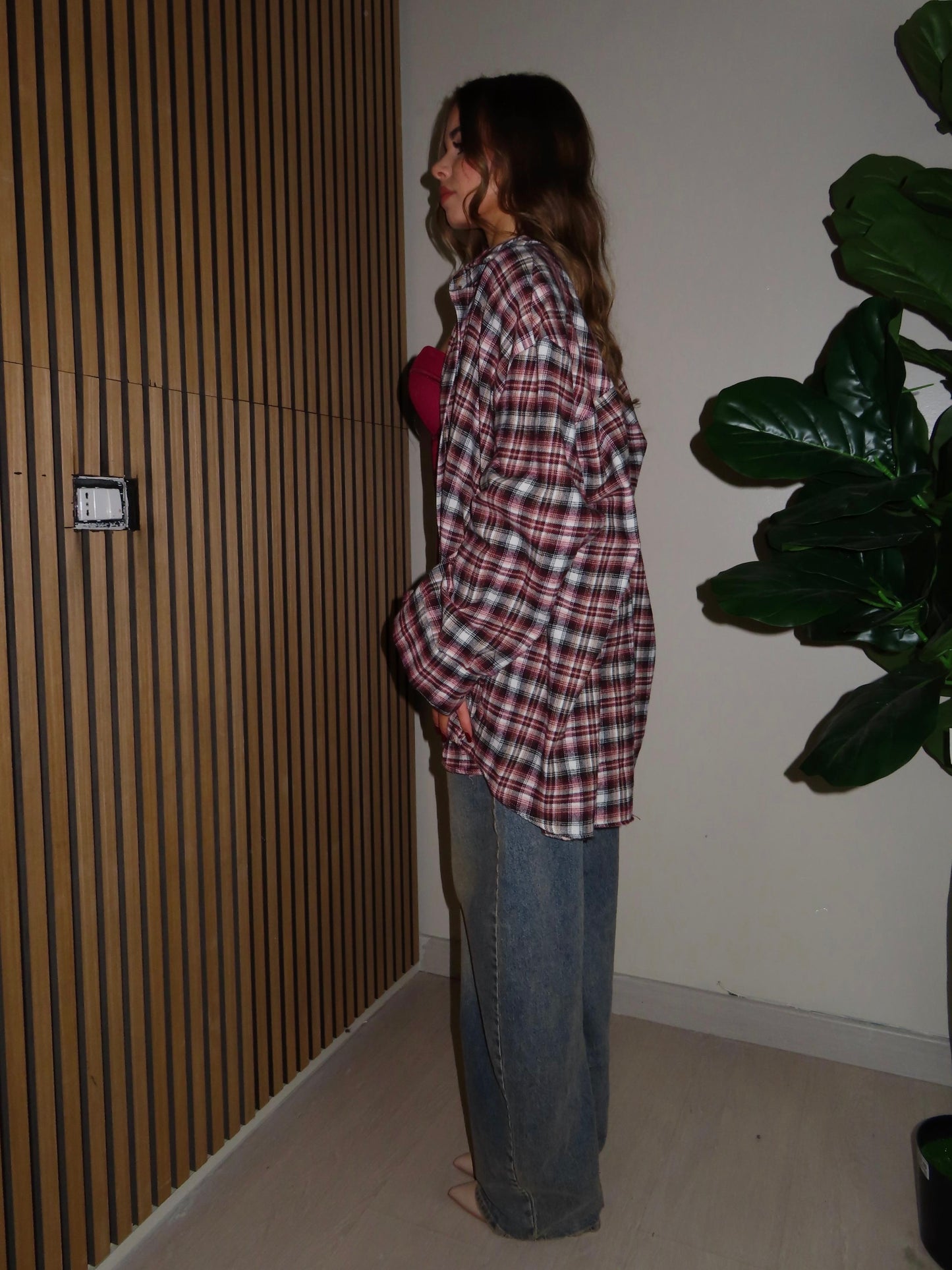 camicione MAXI bordeaux