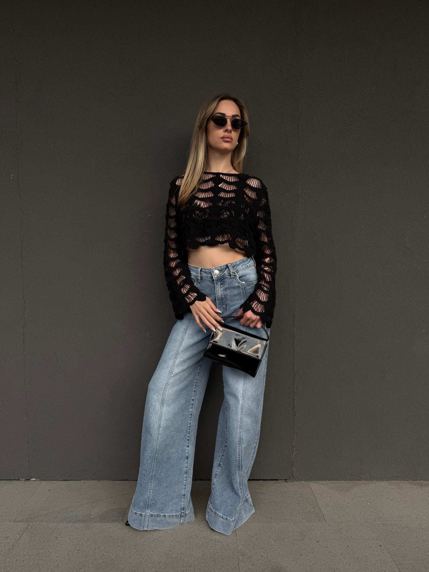 jeans a palazzo mod. Z**A