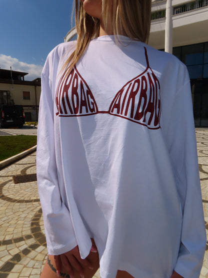 t-shirt AIRBAG bianca