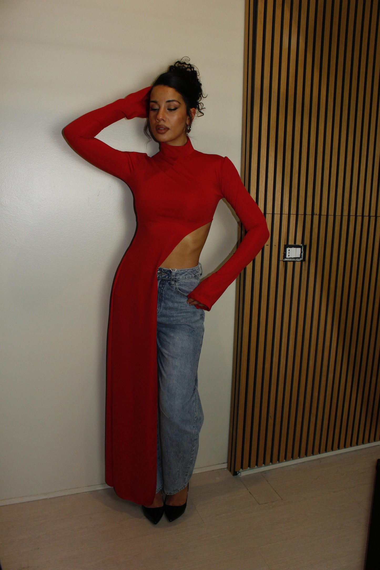 maglia TRISCIA rossa