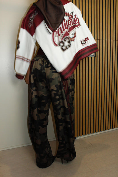 panta Adì militare bordeaux