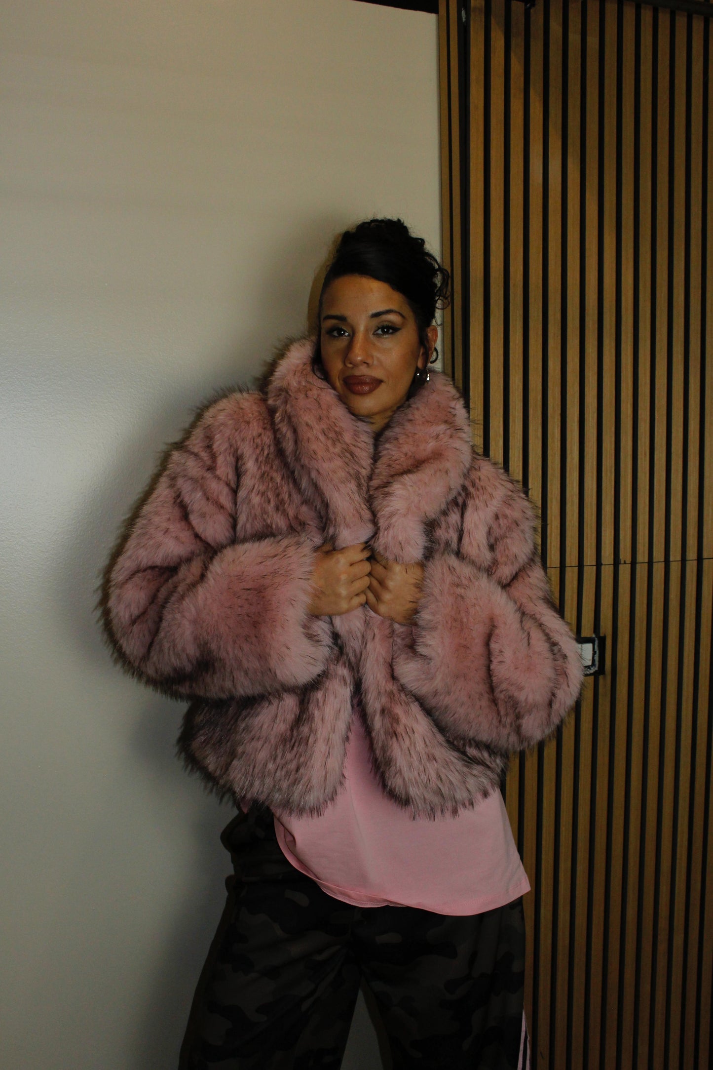 eco pelliccia BARBIE