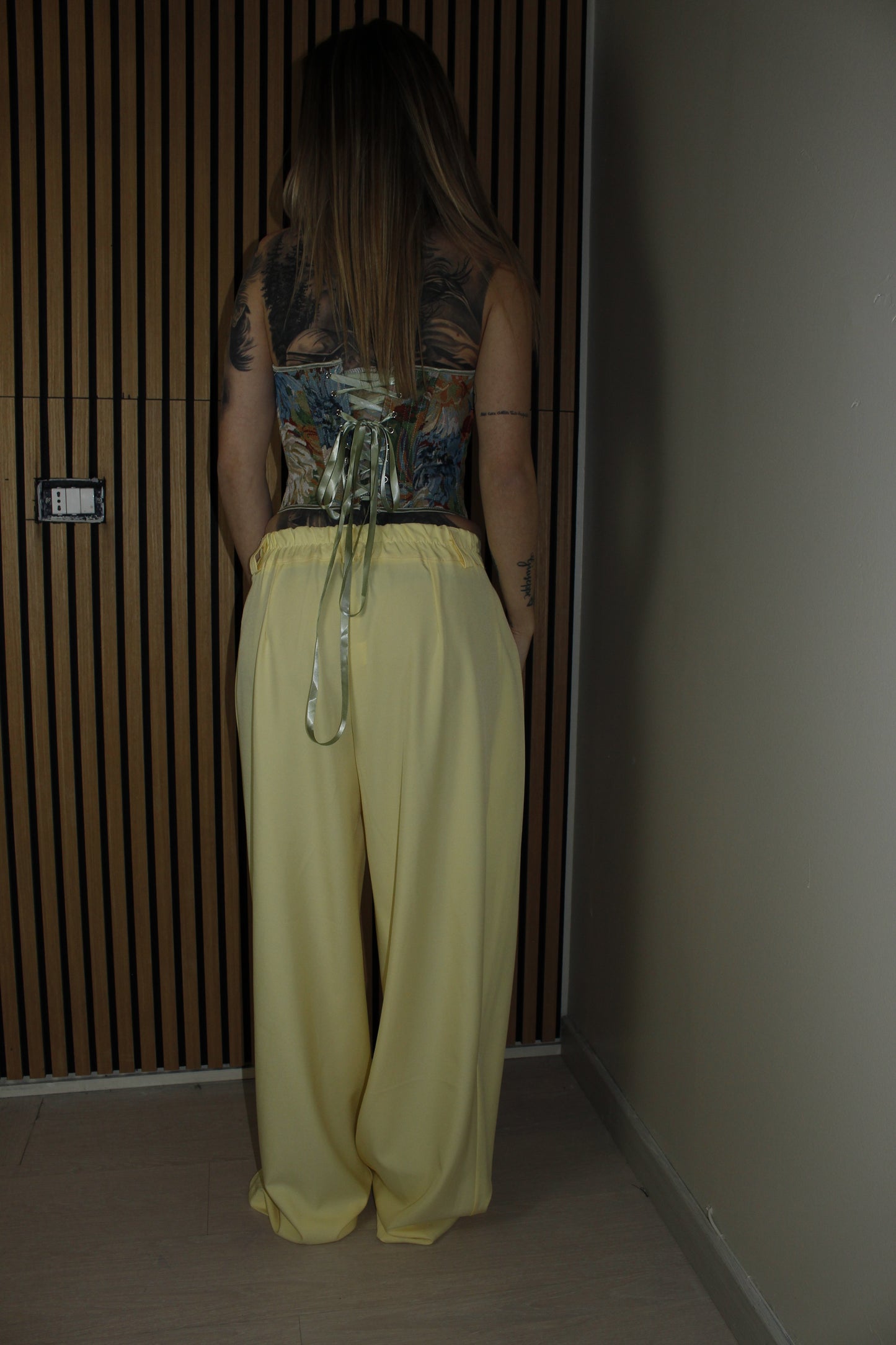 pantalone DD giallo