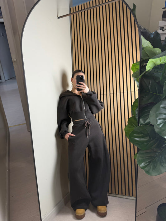 set tuta LILI marrone