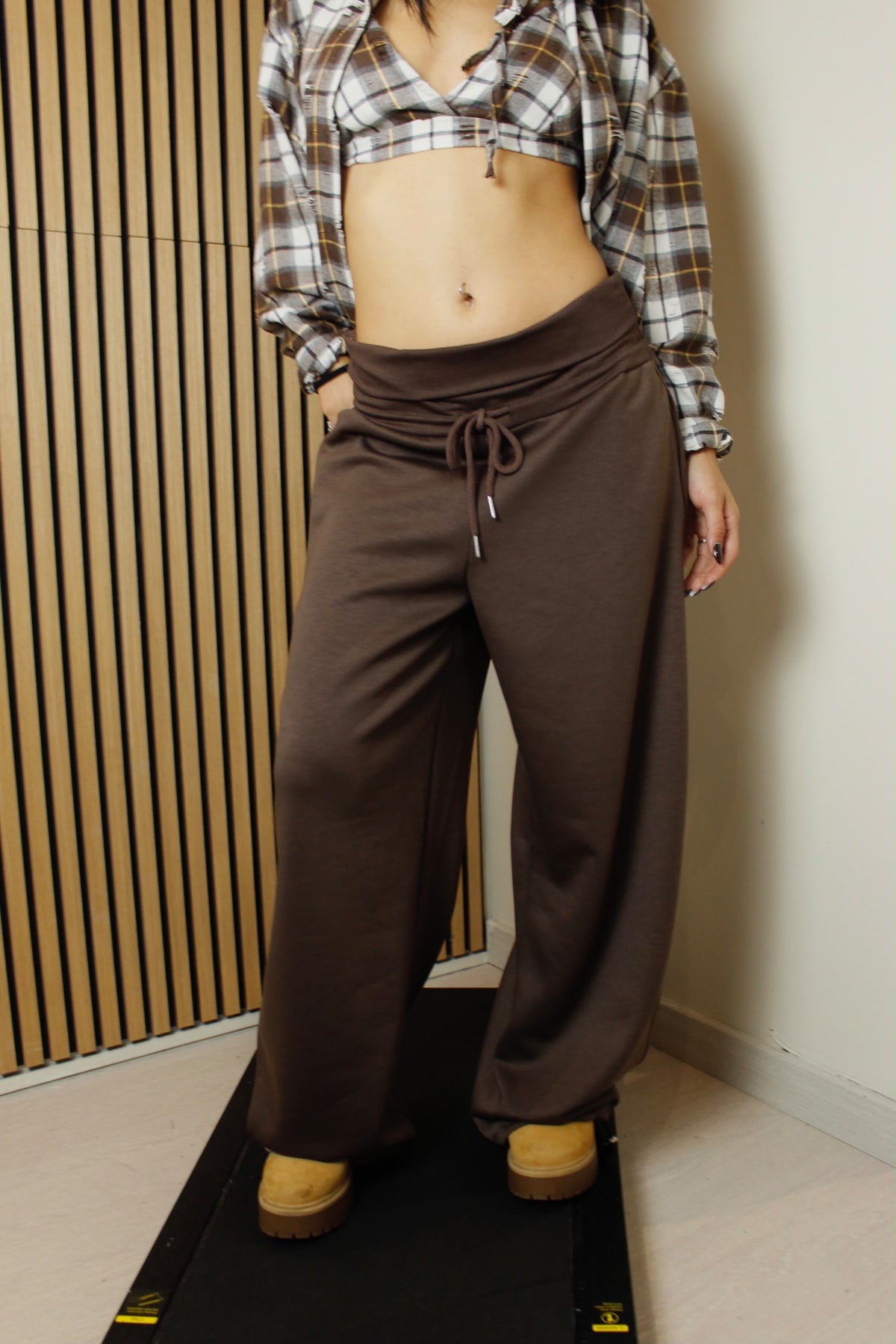 pantalone RISVOLTO tuta